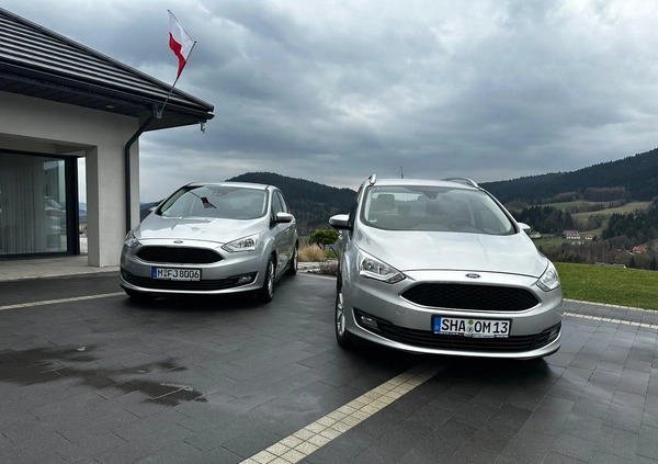 Ford C-MAX cena 44900 przebieg: 173801, rok produkcji 2018 z Skępe małe 704